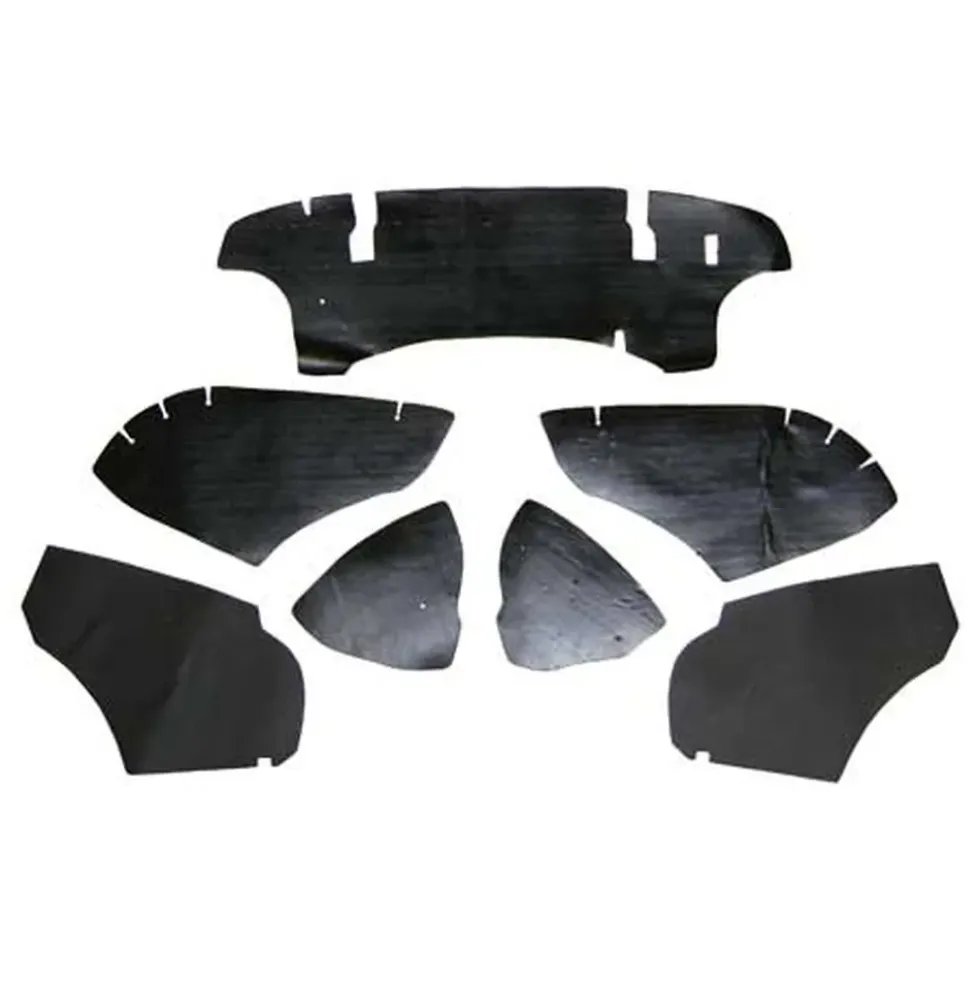 Isolants pare-feu de compartiment moteur Q+ pour VW Karmann-Ghia 56 ->74 - 7 pièces