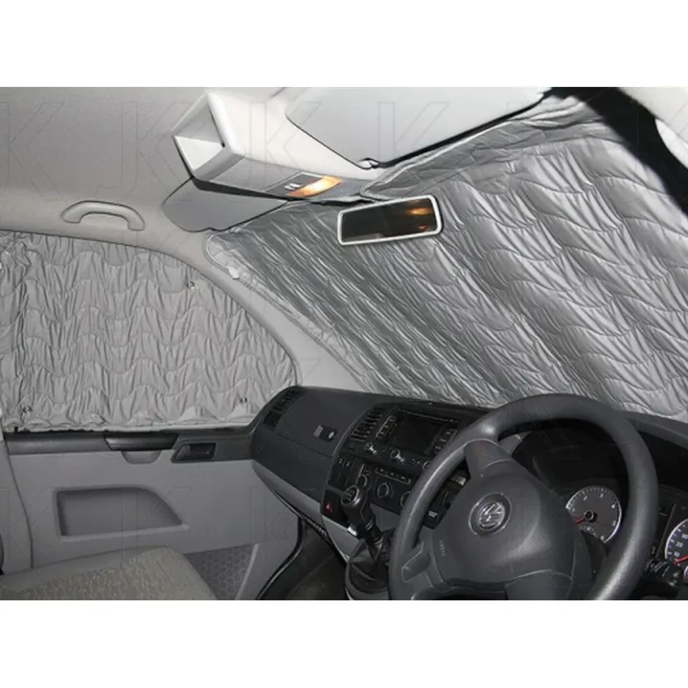 Isolants (8) thermiques intérieurs 9 couches pour VW T6 & T6.1 châssis court - avec hayon - 2015 à 2021