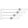 Jeu de 4 fils de bougies FEBI pour MINI II R50 R53 Berline et R52 Cabriolet (09/2000-07/2008)