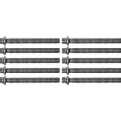 Jeu de 10 vis de culasse FEBI pour BMW Série 3 E30 E36 E46 et Série 5 E34 4 cylindres essence - moteurs M40 M42 M43 et M44