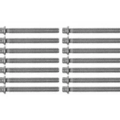 Jeu de 14 vis de culasse pour BMW Série 3 E36 et Série 5 E34 E39 6 cylindres essence - moteurs M50 et M52 en fonte grise