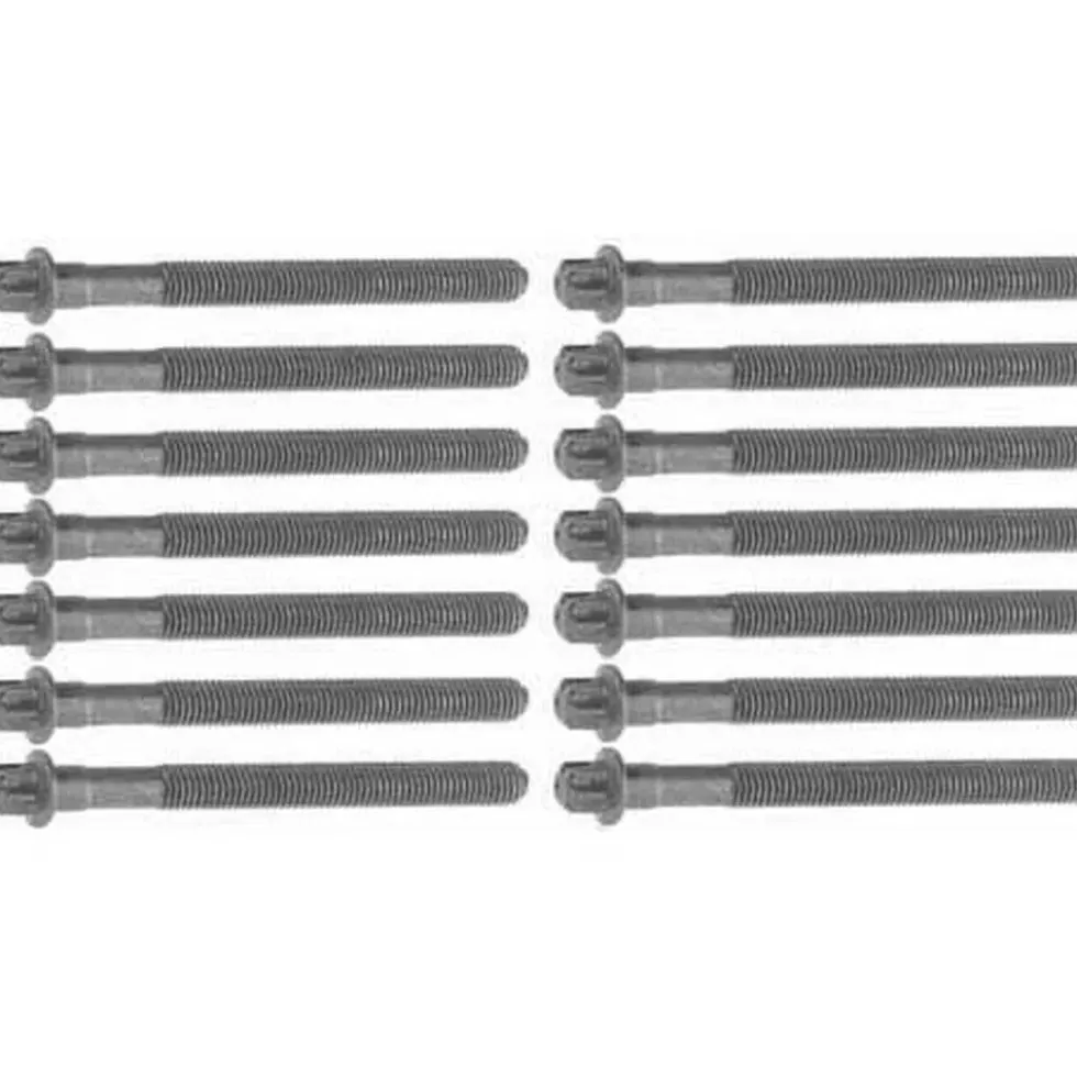 Jeu de 14 vis de culasse pour BMW X5 E53 6 cylindres essence (08/1999-09/2006)