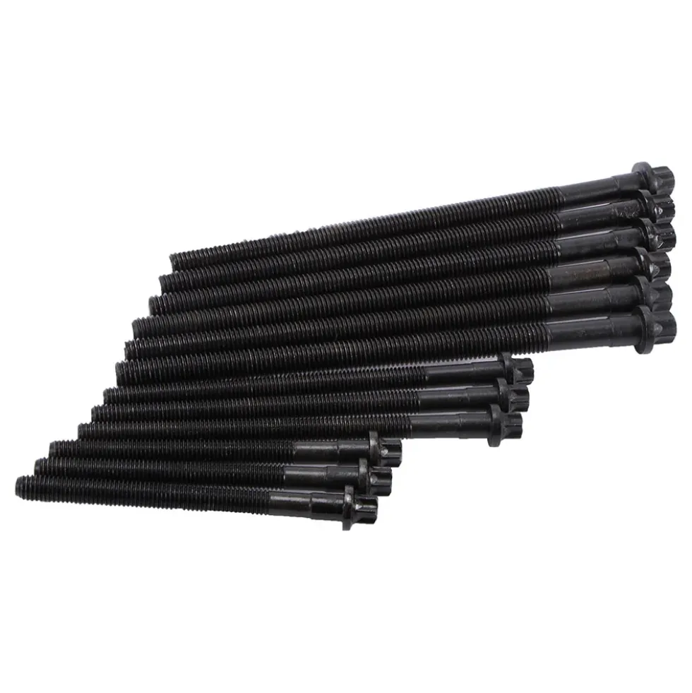 Jeu de 12 vis de culasse pour BMW Z4 E85 Roadster 4 cylindres essence (-01/2007) - moteur N46