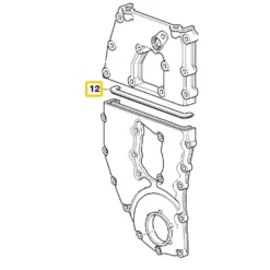 Joint de cache de distribution EL RING pour Bmw Série 3 E46 (04/1997-03/2002) - M43