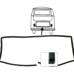 Joint de capot moteur pour VOLKSWAGEN Combi Bay Window (1972-1979)
