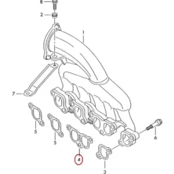 Joint de collecteur d'admission pour VW Transporter T5 2.5 TDi