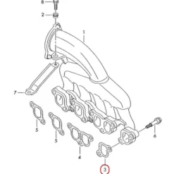 Joint de collecteur d'admission pour VW T5 2.5 TDi