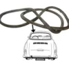 Joint de lunette arrière Deluxe pour Karmann-Ghia Coupé 66 ->74