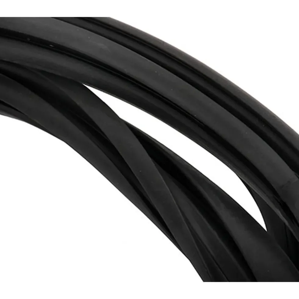 Joint de pare-brise avant noir pour BMW Série 3 E30 Berline Coupé et Cabriolet (-08/1987) - version avec moulure