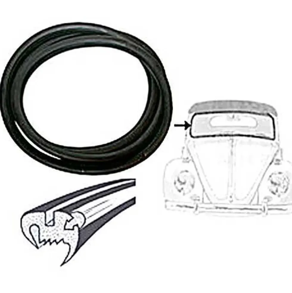 Joint de pare-brise Cal look pour Volkswagen Coccinelle Cabriolet 08/1964 -> 07/1972