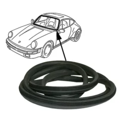 Joint de pare-brise pour Porsche 911, 912 et 930 (1965-1988) - avec rainure