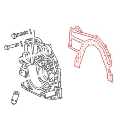 Joint de pompe à huile pour VOLKSWAGEN Transporter T4 2.4 & 2.5 (1990-1995)