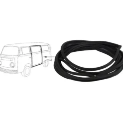 Joint de porte latérale coulissante gauche pour VOLKSWAGEN Combi Split (08/1965 au 07/1967)