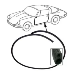 Joint de porte pour Porsche 911 et 964 Targa et Cabrio