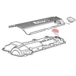 Joint de remplissage d'huile sur couvre culasse pour Bmw Série 7 E38 (10/1995-07/2001) - M52