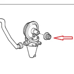 Joint de soupape de ventilation FEBI pour BMW E39 6 cylindres jusqu'au ->09/98