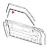 Joint de vitre droit pour Mercedes W113 Pagode