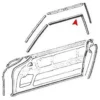 Joint de vitre gauche pour Mercedes W113 Pagode