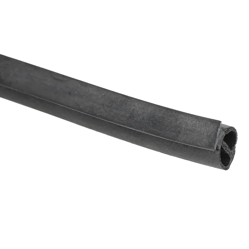 Joint en caoutchouc noir pour porte Parapress - vendu au mètre