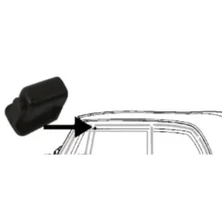 Joints d'arrêt de glace pour Volkswagen Coccinelle Cabriolet - par 2