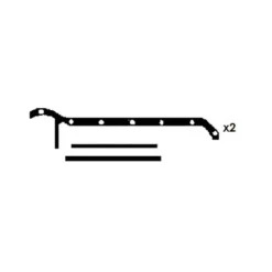 Joints de carter d'huile pour Renault 5 - Billancourt 782cm3 et 845cm3
