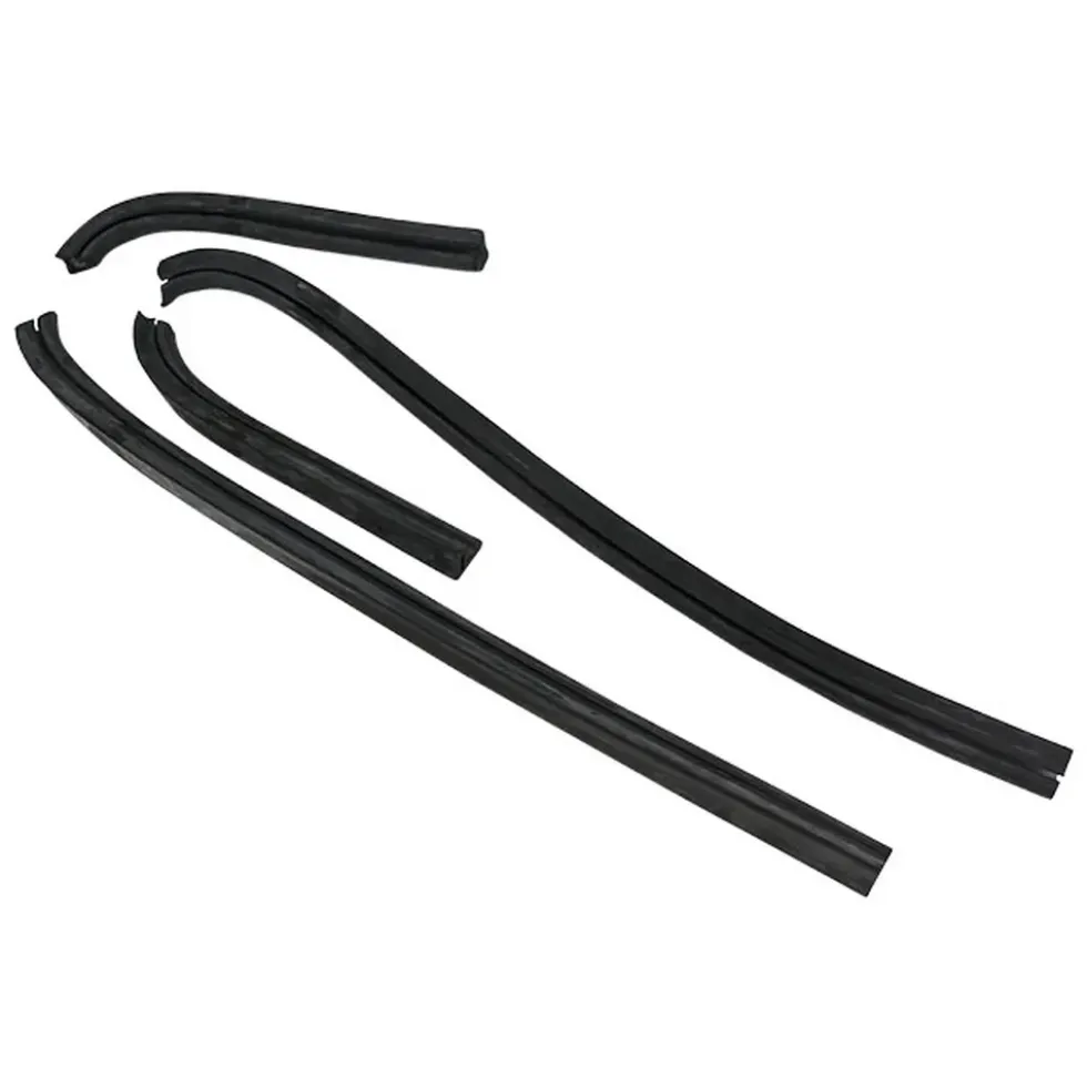 Joints de vitres sur capote pour Karmann Ghia Cabriolet - grands modèles