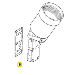 Joint support de filtre à huile EL RING pour Bmw Série 5 E34 (04/1989-06/1996)