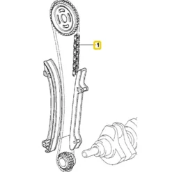 Kit chaine de distribution FEBI pour Bmw z3 E36 (04/1996-06/2002)