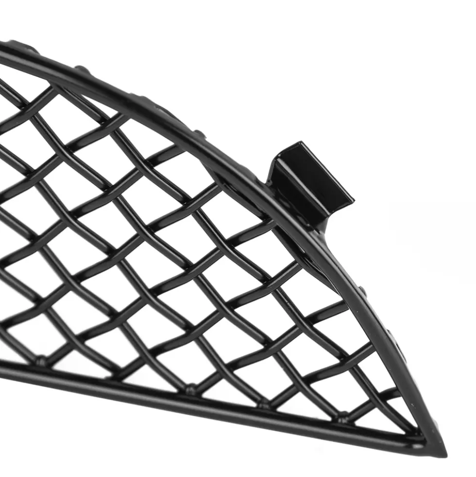Kit complet de grilles avant ZUNSPORT noires pour Porsche Cayman type 981 - sans capteurs de stationnement