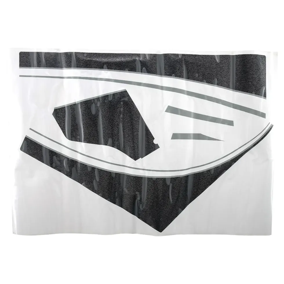 Kit d'autocollants Charleston pour 2CV berline - noir et gris