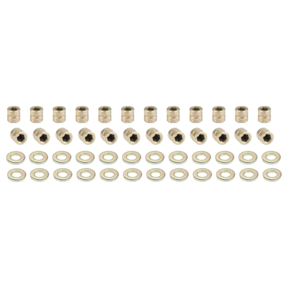 Kit de 24 écrous et rondelles de culasse pour Porsche 914-6 (1970-1972)