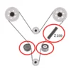 Kit de distribution pour Audi 80 89 ->01