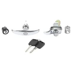 Kit poignées chromées une clé pour VOLKSWAGEN Combi Split Brazil (1957-1975)