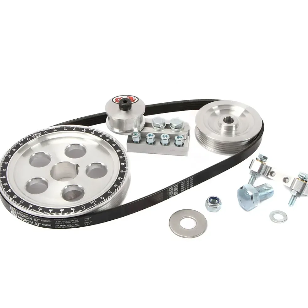 Kit poulie serpentin Scat Alu