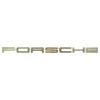 Lettrage "PORSCHE" doré de capot moteur pour Porsche 911 et 914