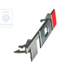 Logo de calandre TDI chrome et rouge pour Volkswagen LT 2 (1996-2006)