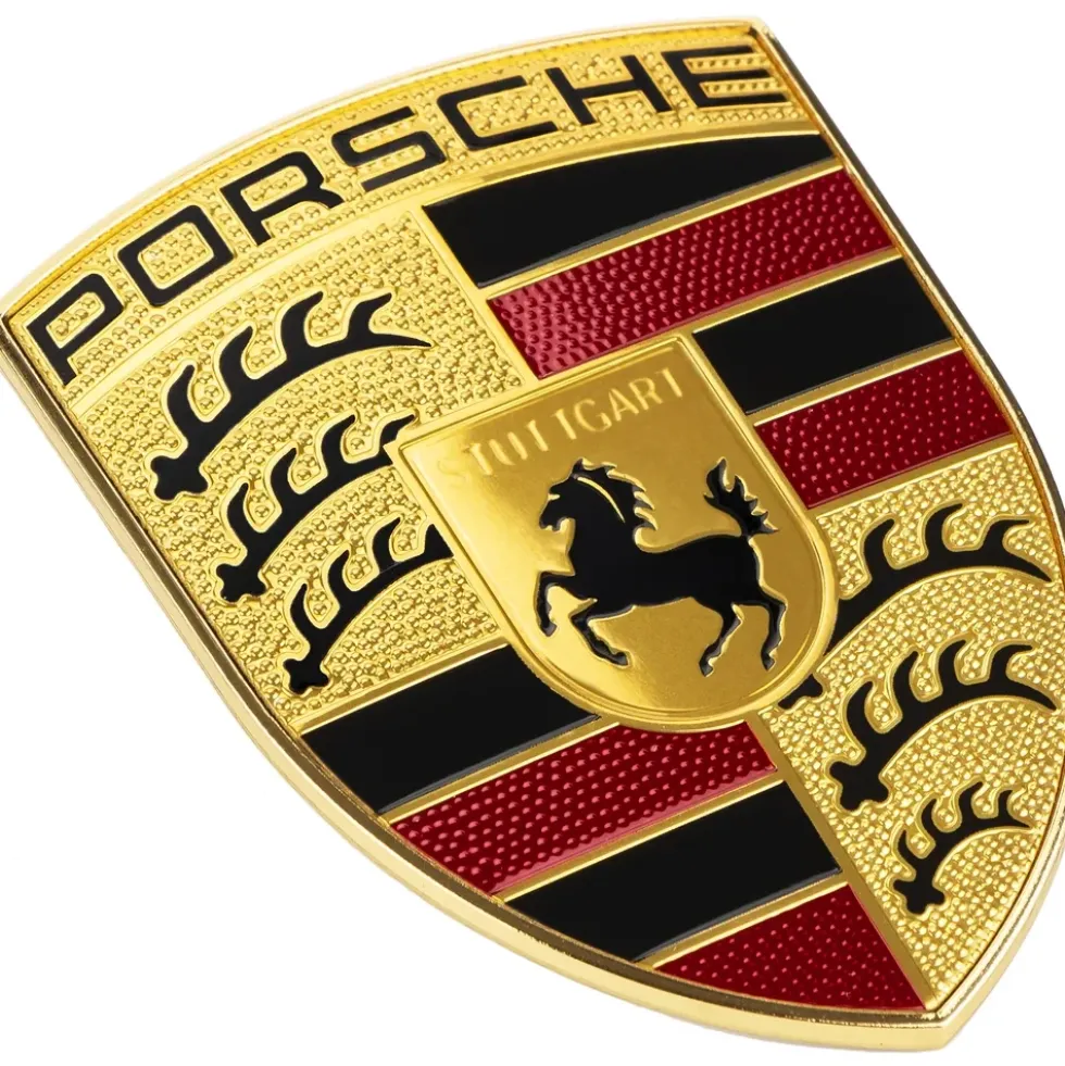 Logo PORSCHE capot avant pour Porsche 981 Boxster (2012-2015)