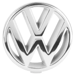 Logo VW 90mm chromé de calandre pour VW Polo 2F (1990-1994)