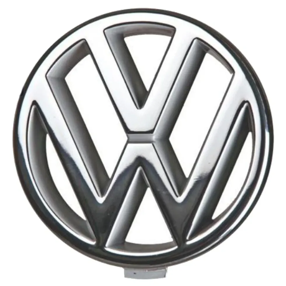 Logo VW 90mm chromé de calandre pour VW Polo 2F (1990-1994)