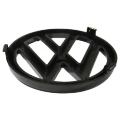 Logo VW 84mm noir de calandre 7 barrettes pour VW Polo 2 86C GT G40 (09/1985-09/1989) et VW Jetta 2 (12/1983-07/1987)