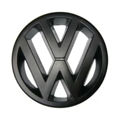 Logo VW 95mm noir de calandre pour VW Polo 3 6N1 (09/1994-09/1999)