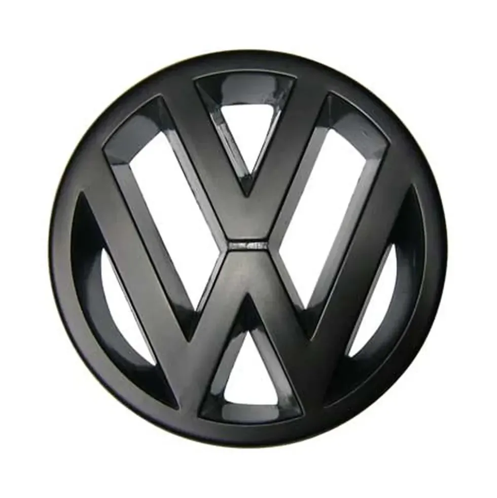 Logo VW 95mm noir de calandre pour VW Transporter T4 (1990-2003)
