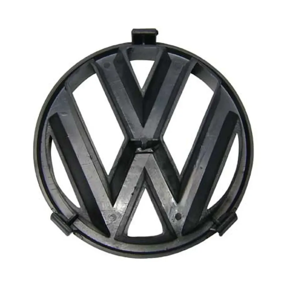 Logo VW 95mm noir de calandre pour VW Transporter T4 (1990-2003)