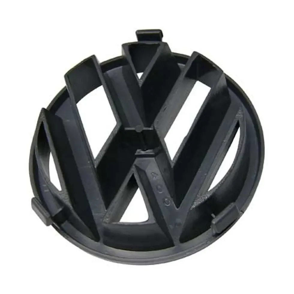 Logo VW 95mm noir de calandre pour VW Transporter T4 (1990-2003)
