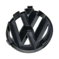 Logo VW 95mm noir de calandre pour VW Golf 1 Cabriolet Caddy Golf 2 ou 3 Jetta 2 et Corrado (1987-)