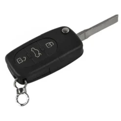 Matrice de clé et coque de télécommande pour Audi A3, A4 à 3 boutons (pourpile 2032)