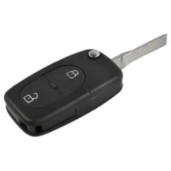 Matrice de clé et coque de télécommande pour Audi A3, A4 à 2 boutons (pourpile 2032)