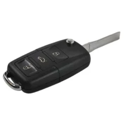 Matrice de clé et coque de télécommande pour Volkswagen Golf 4, Passat, Bora à 3 boutons