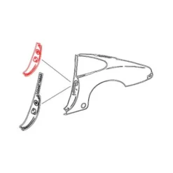 Montant de porte DANSK pour Porsche 911, 912 et 930 (1969-1989) - côté gauche
