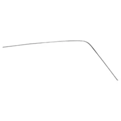 Moulure chromée de gouttière de toit en aluminium poli pour BMW Série 02 E10 Berline (03/1966-07/1977) - côté passager